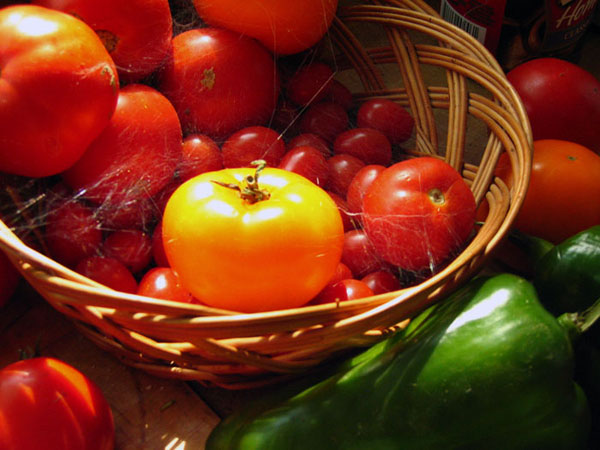 Fruit in a Basket by Peter Gurry
