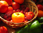 Fruit in a Basket by Peter Gurry