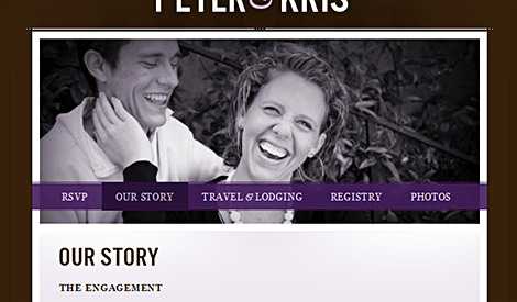 Screenshot of GurryWedding.com